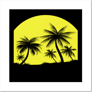 Coconut Trees Posters and Art